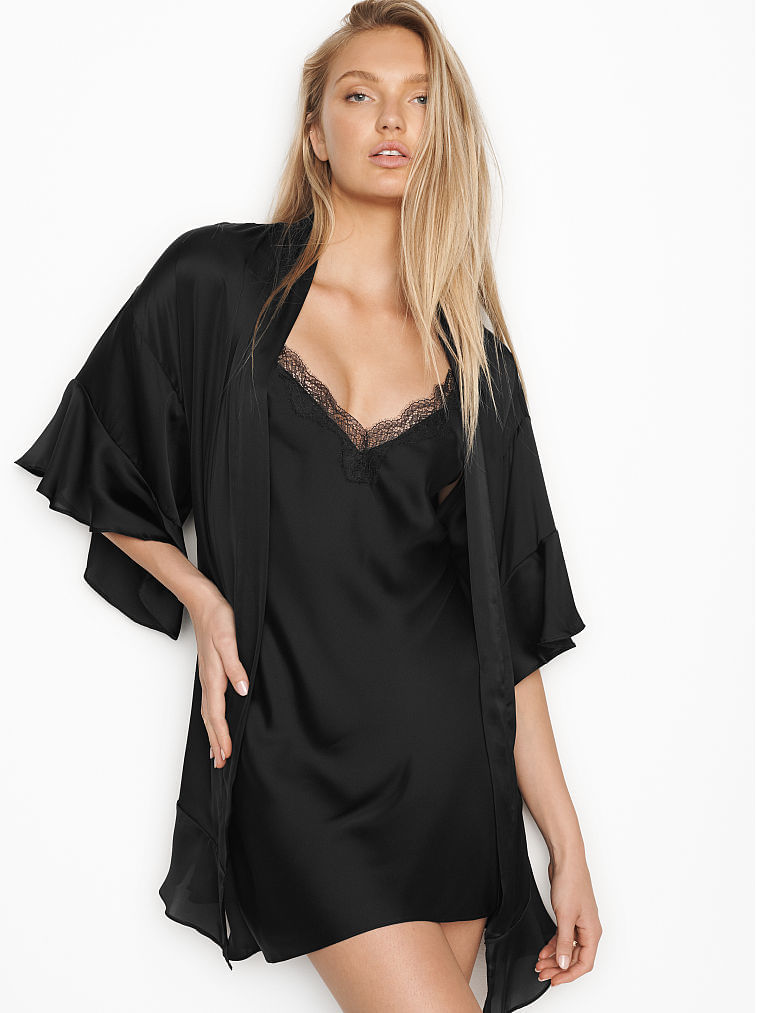 Kimono de satin Pijamas victoriassecretbeautypar